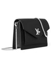 My Lock Me Chain Shoulder Bag Black - LOUIS VUITTON - BALAAN 3