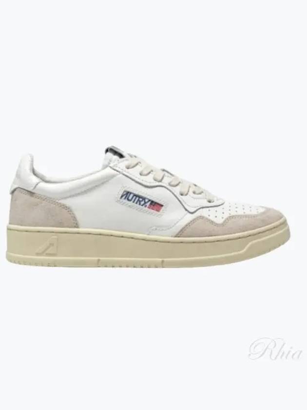 Medalist Goatskin Low Top Sneakers White - AUTRY - BALAAN 2