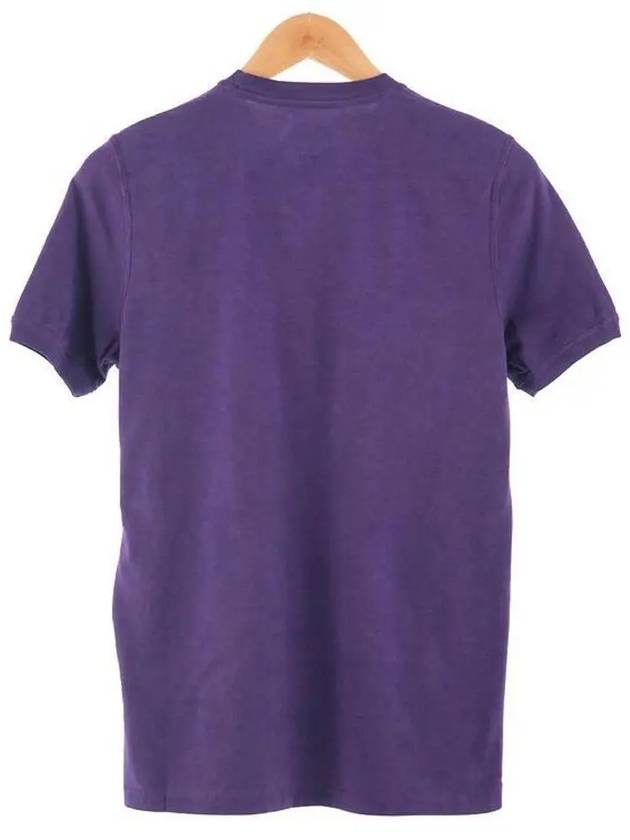 11th Anniversary Iron Man Printing TShirt Purple 74GC0720 - DSQUARED2 - BALAAN 3