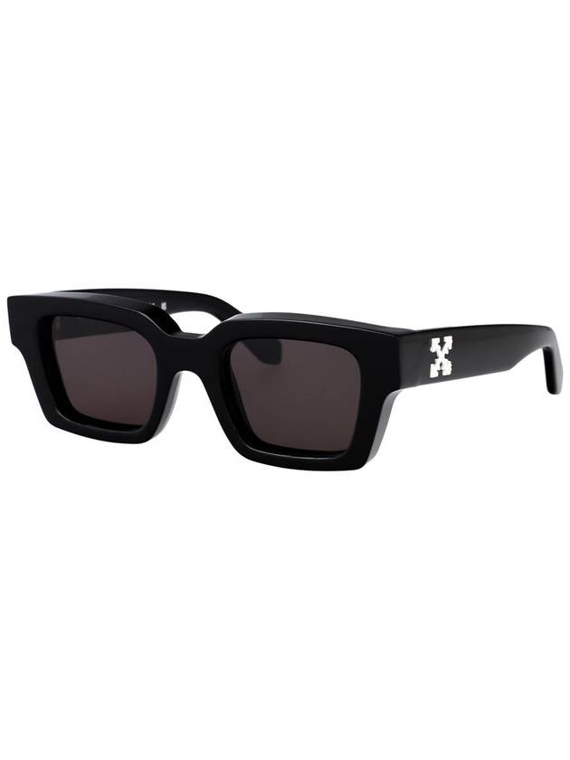 Eyewear Virgil 3D Logo Square Sunglasses Black - OFF WHITE - BALAAN 3