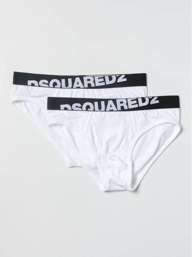 Logo Briefs White - DSQUARED2 - BALAAN 1