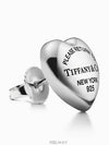 Tiffany Return to Full Heart Earrings Sterling Silver - TIFFANY & CO. - BALAAN 3