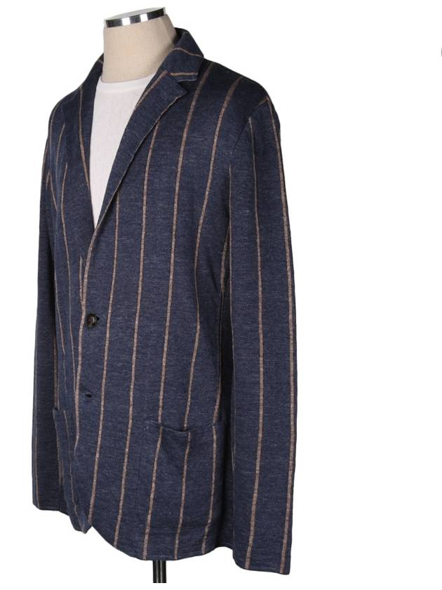 EGLJM56 Flax Striped Jacket - RVR LARDINI - BALAAN 3