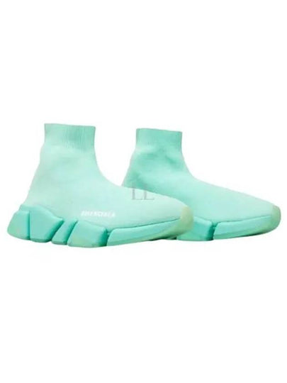 Speed 2.0 High Top Sneakers Mint - BALENCIAGA - BALAAN 2