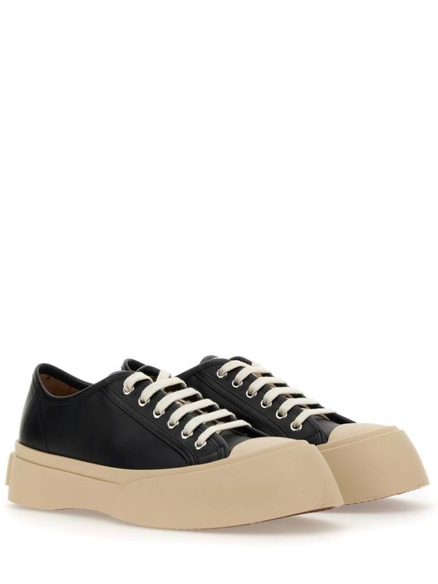 Pablo Nappa Low-Top Sneakers Black - MARNI - BALAAN 4