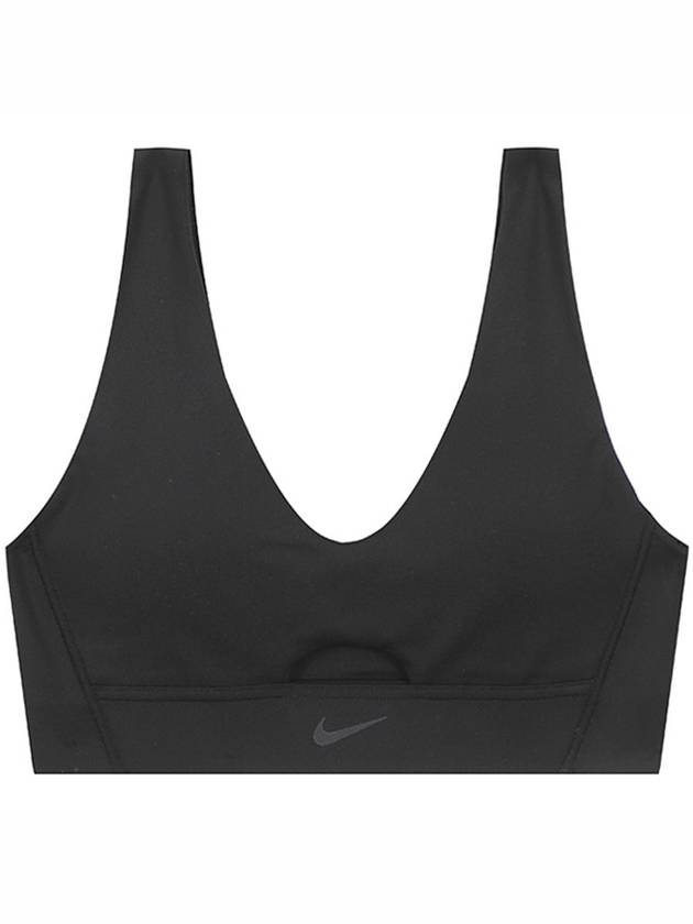 Genuine W Dry Fit Indie Plunge Cutout Bra FD7287 010 - NIKE - BALAAN 1