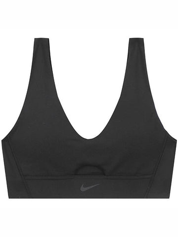 Genuine W Dry Fit Indie Plunge Cutout Bra FD7287 010 - NIKE - BALAAN 1