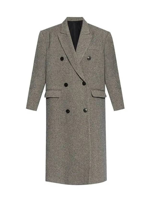 LEXANA double wool coat MA0285FA B3D05E BKEC - ISABEL MARANT - BALAAN 2