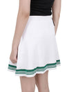 Women's Frida Striped Knit Skirt White - J.LINDEBERG - BALAAN 6