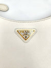 Daol Beomeo Branch Saffiano Re Edition Multi Hobo Bag White 1BH204 Condition A - PRADA - BALAAN 6