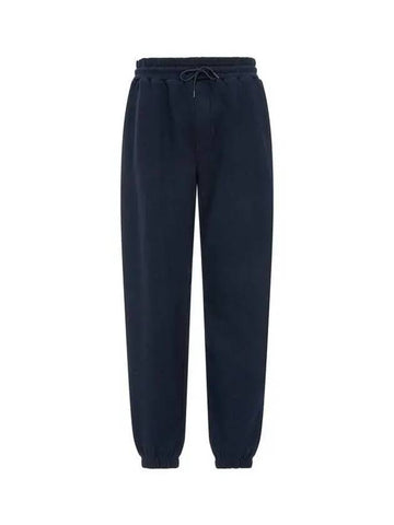 Men s Cashmere Cotton Jogger Pants Navy 270019 - EMPORIO ARMANI - BALAAN 1