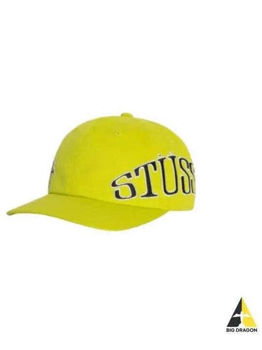 1311130 LIME ARC Low Pro Strapback Cap - STUSSY - BALAAN 1