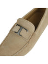 Gommino Suede Driving Shoes Beige - TOD'S - BALAAN 8