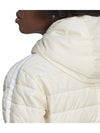 Slim fit lightweight padded jacket HK5251 cream WOMENS UK8 - ADIDAS - BALAAN 4