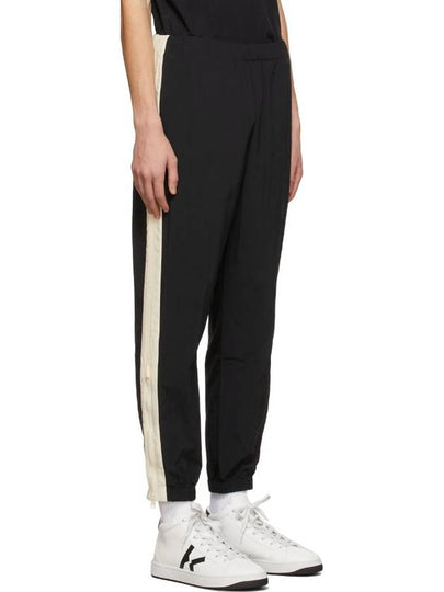 Sports Cross Logo Jogger Track Pants Black - KENZO - BALAAN 2