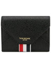 Envelope Card Wallet Black - THOM BROWNE - BALAAN 2