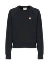 Fox Head Patch Adjusted Sweatshirt Black - MAISON KITSUNE - BALAAN 3