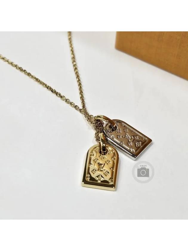 Nanogram Necklace Gold - LOUIS VUITTON - BALAAN 2