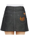 Women's Second Jersey Skirt Black - HORN GARMENT - BALAAN 8