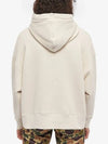 Bear Print Hoodie Beige - PALM ANGELS - BALAAN 5