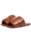 Men's Patch Mule Slippers Caramel - BOTTEGA VENETA - BALAAN 2