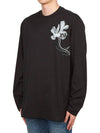 Y 3 Long Sleeve T-Shirt IN4351 BLACK Unisex - YOHJI YAMAMOTO - BALAAN 3