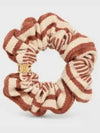 Striped Scrunchy Beige Sienna - CELINE - BALAAN 2