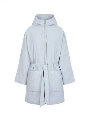 Women s Padded Nylon Hooded Coat Gray 270436 - EMPORIO ARMANI - BALAAN 1