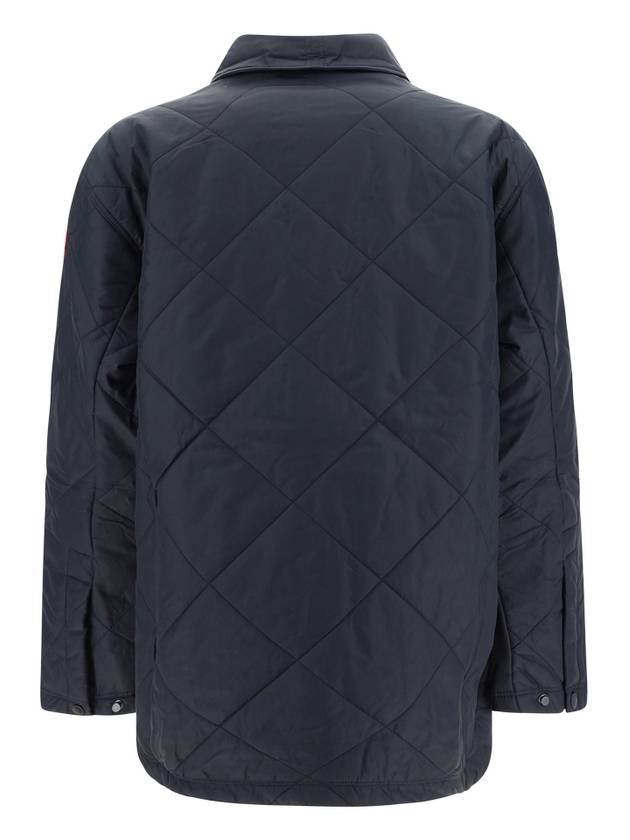 Albany Quilted Shirt Jacket Black - CANADA GOOSE - BALAAN 3