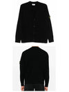 Stone Island Cardigan 8115523B4 V0029 BLACK - STONE ISLAND - BALAAN 6