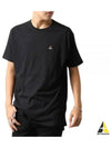 ORB Logo Cotton Short Sleeve T-Shirt Black - VIVIENNE WESTWOOD - BALAAN 2