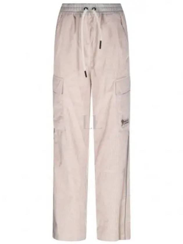 2A00002 597MN 21P Corduroy Jogging Pants - MONCLER - BALAAN 1