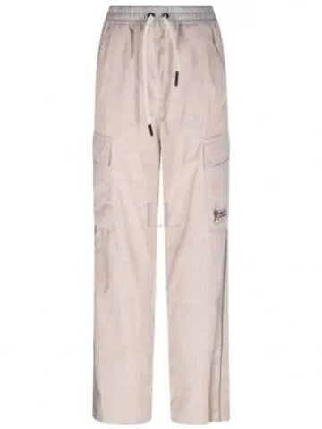 2A00002 597MN 21P Corduroy Jogging Pants - MONCLER - BALAAN 1