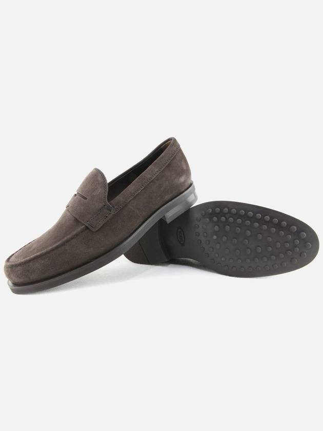 Mocassino Classic Suede Loafers Brown - TOD'S - BALAAN 5