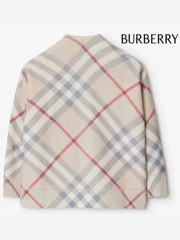 Kids Cardigan 8093145 KH5 ASHMOR A2205 NEUTRANS BLUE - BURBERRY - BALAAN 4