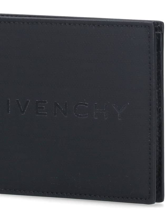 4G Signature Print Bifold Half Wallet Black - GIVENCHY - BALAAN 6