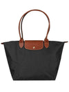 Le Pliage Original L Tote Bag Black - LONGCHAMP - BALAAN.