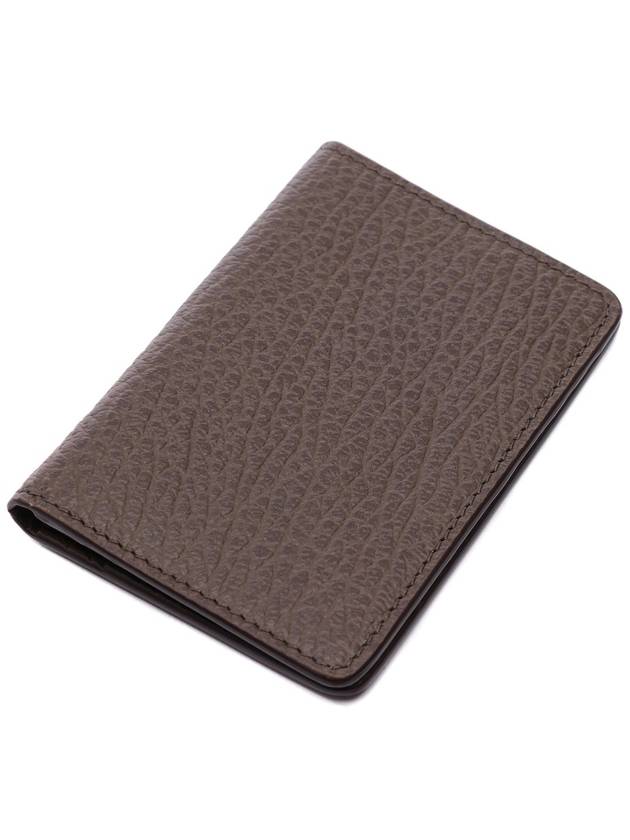 Bovine Leather Card Wallet Brown - MAISON MARGIELA - BALAAN 6