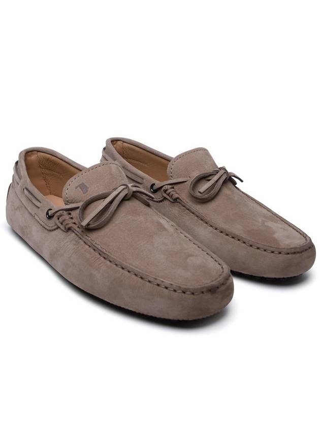 Gommino Nubuck Driving Shoes Brown - TOD'S - BALAAN 3