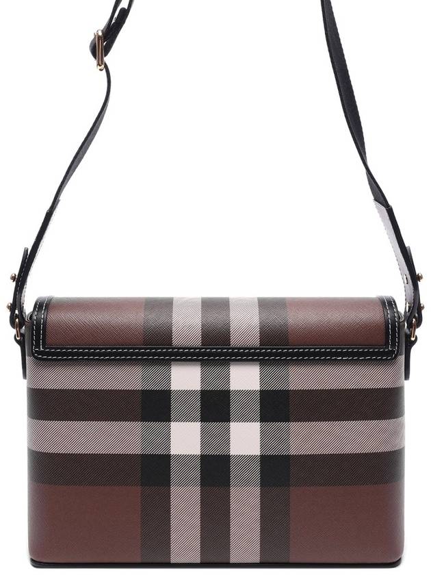 Note Shoulder Bag Dark Birch Brown - BURBERRY - BALAAN 5