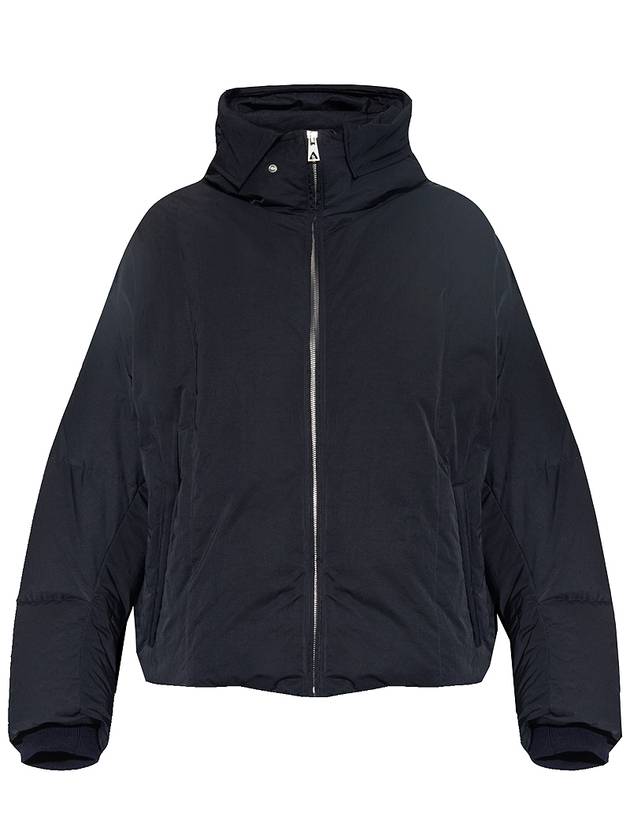 Tech Nylon Puffer Zip Up Jacket Navy - BOTTEGA VENETA - BALAAN 6