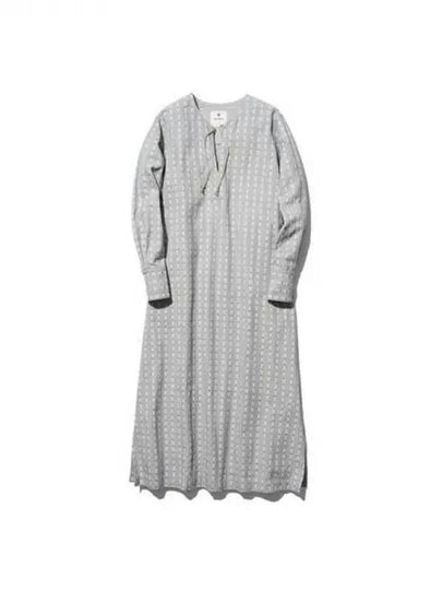 Cotton Dobby Herringbone Dress Beige Dot SH 23AW201BGD Beige 270940 - SNOW PEAK - BALAAN 1