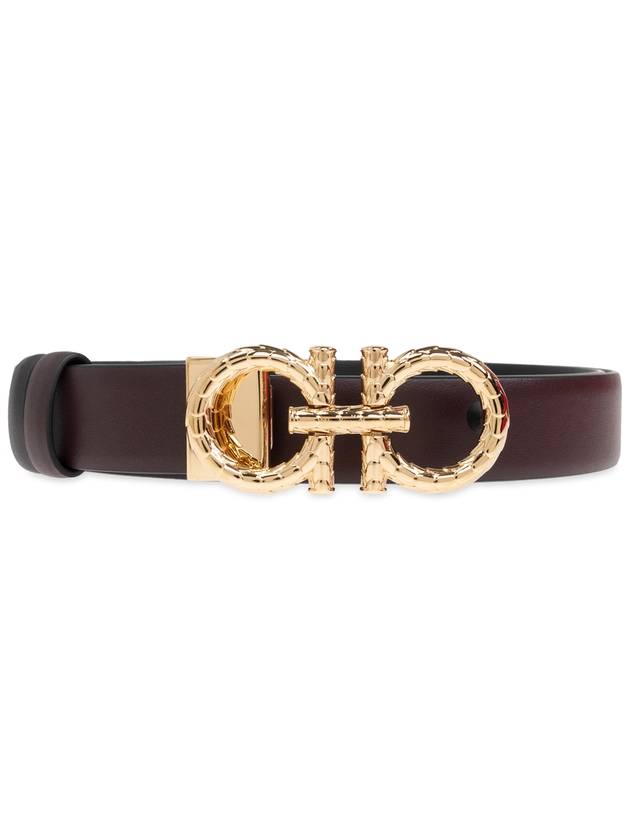 FERRAGAMO Reversible Belt, Women's, Brown - SALVATORE FERRAGAMO - BALAAN 1