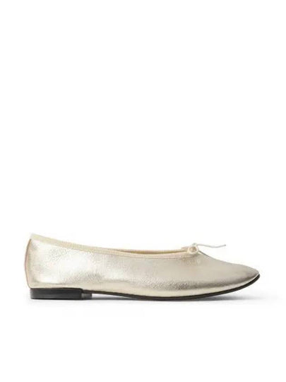 Lilouh Leather Flat Shoes Gold - REPETTO - BALAAN 2