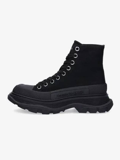 Tread Slick High Top Sneakers Black - ALEXANDER MCQUEEN - BALAAN 2