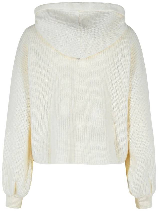 Msgm Cream Wool Blend Sweater - MSGM - BALAAN 3