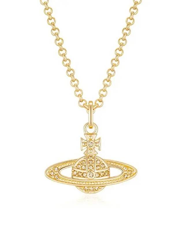 Mini Bas Relief Pendant Necklace Gold - VIVIENNE WESTWOOD - BALAAN 2