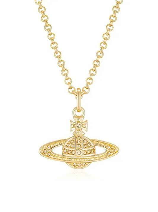 Mini Bas Relief Pendant Necklace Gold - VIVIENNE WESTWOOD - BALAAN 2