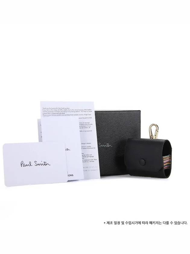 AirPod Pro Leather Case Black - PAUL SMITH - BALAAN 5