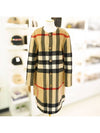 Check Reversible Single Coat Brown - BURBERRY - BALAAN 2